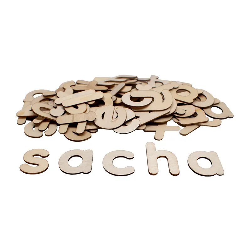 Lettres en bois Minuscules 104pcs - 3+-0