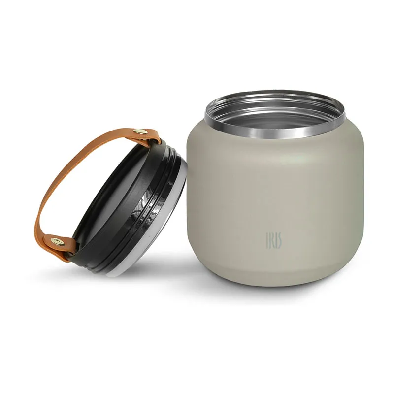 Lunchbox isotherme avec poignée Beige - 700ml-2