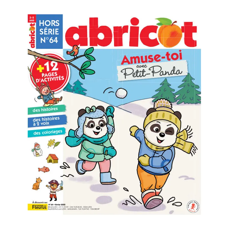 Abo.1an Abricot + 2 HS 14n° - 3-5+-1