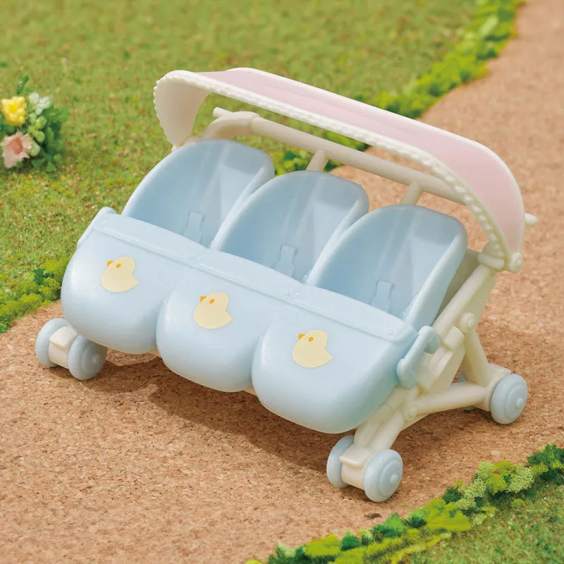Poussette triple - 4pcs-0