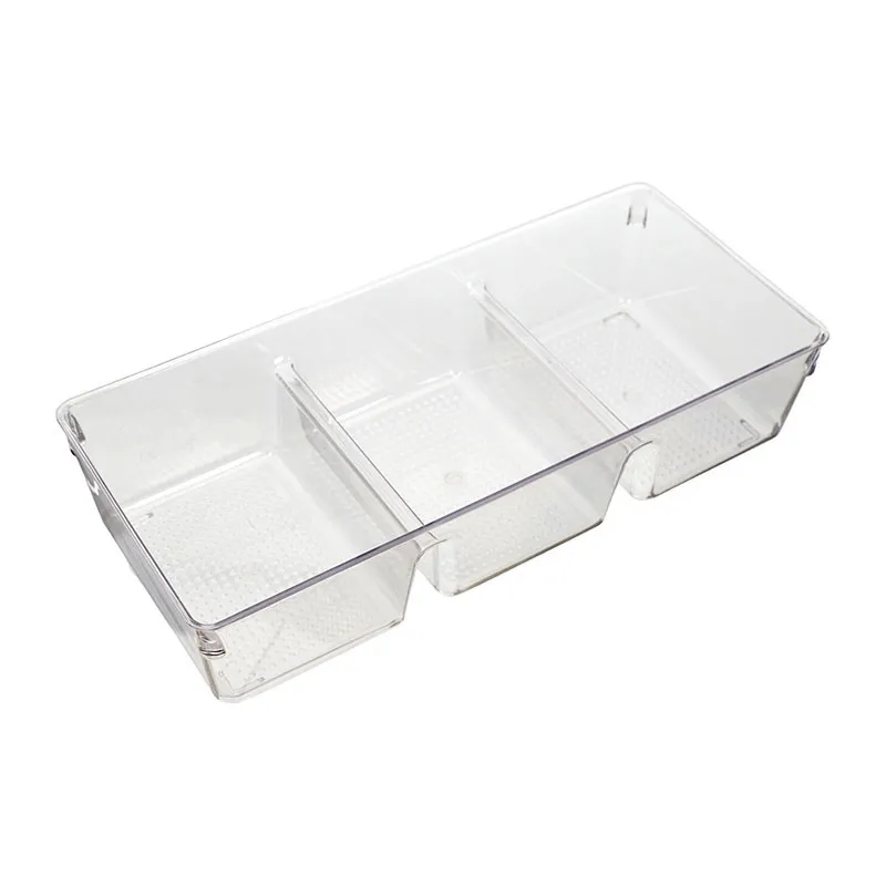 Rangement frigo 3 compartiments - 34x15.2cm-0