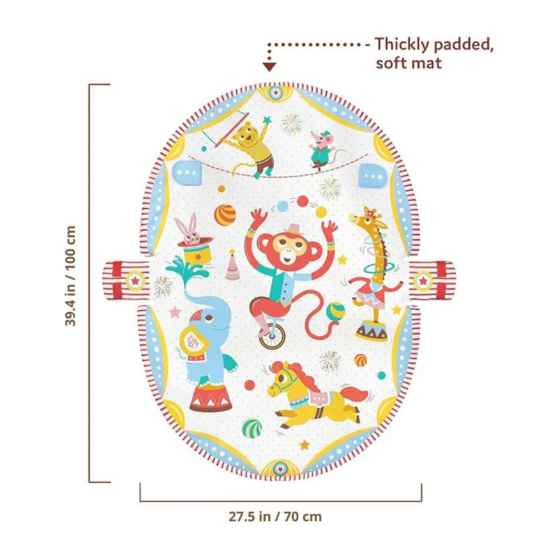 Tapis Gymotion Circus Playland - 0m+-6
