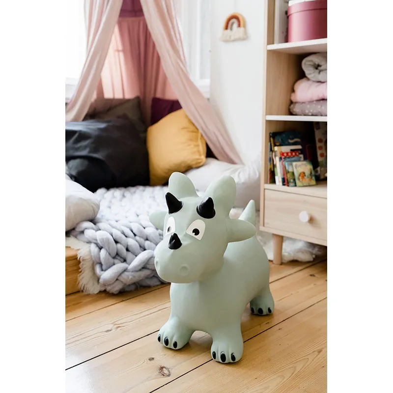 Animal sauteur gonflable Dino - 18m+-9
