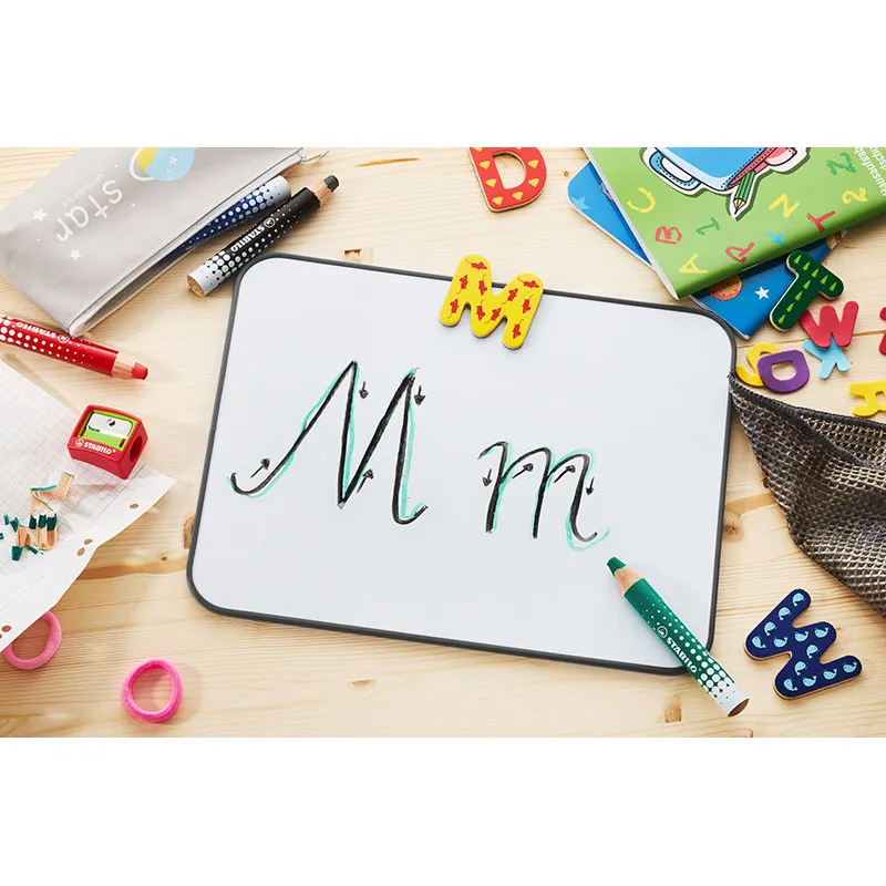 Coffret Marqueurs Markdry Bleu + 2 taille-crayon- 30pcs-1