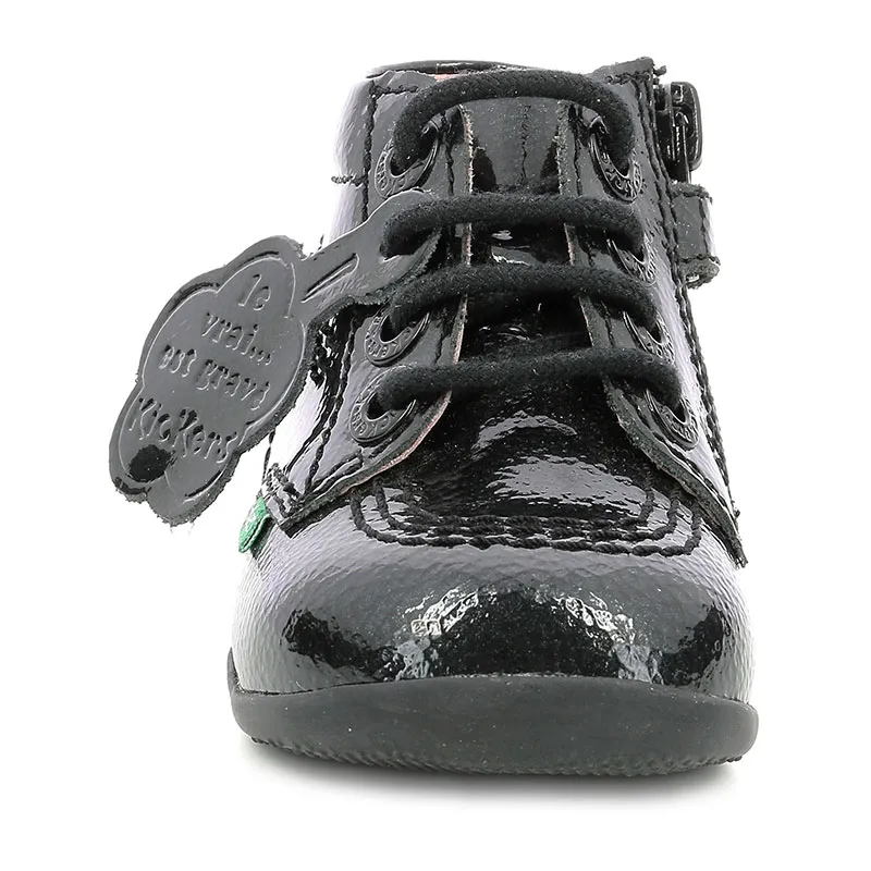 Botillons zip/lacets Billista - Noir-3