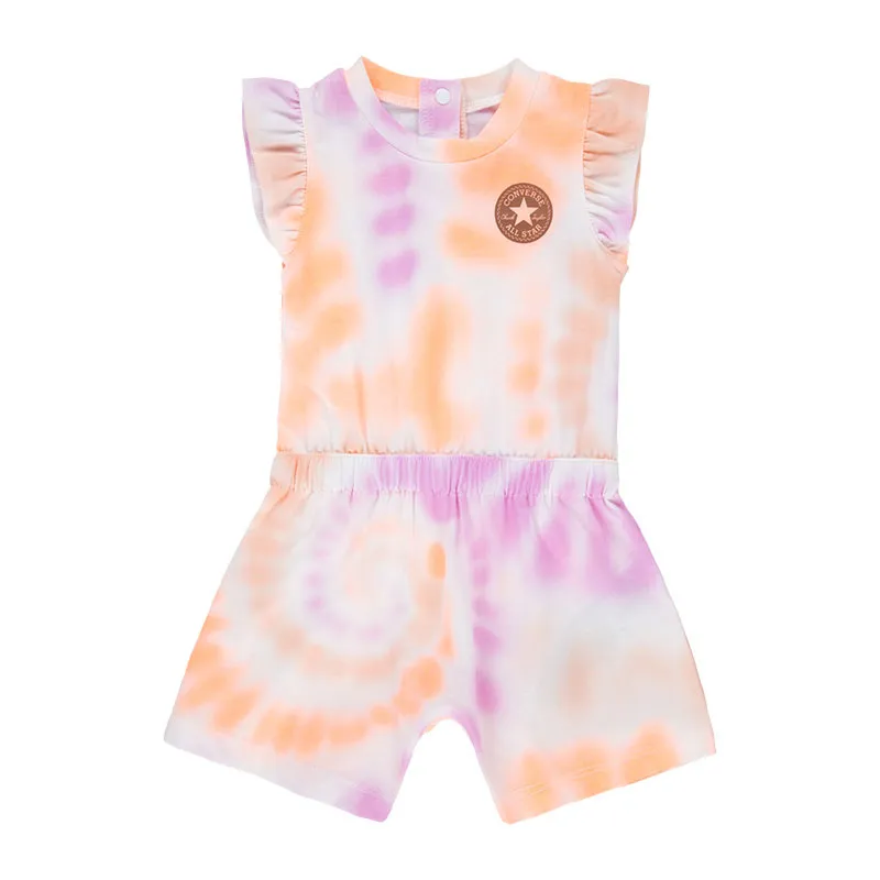 Combishort + headband Tie Dye - Blanc - CONVERSE-1