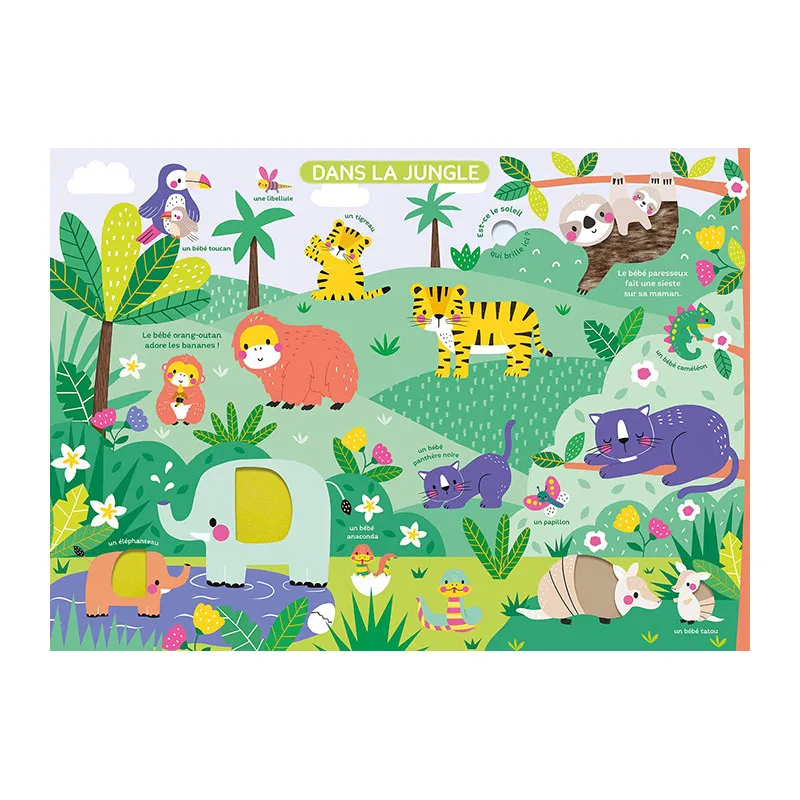 Mon très grand livre d'éveil Les bébés animaux - 12m+-1