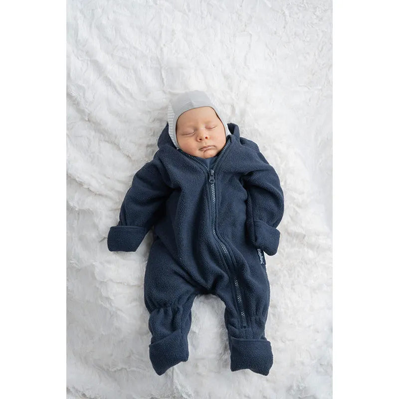 Bonnet coton Bébé Rayures - Bleu-2