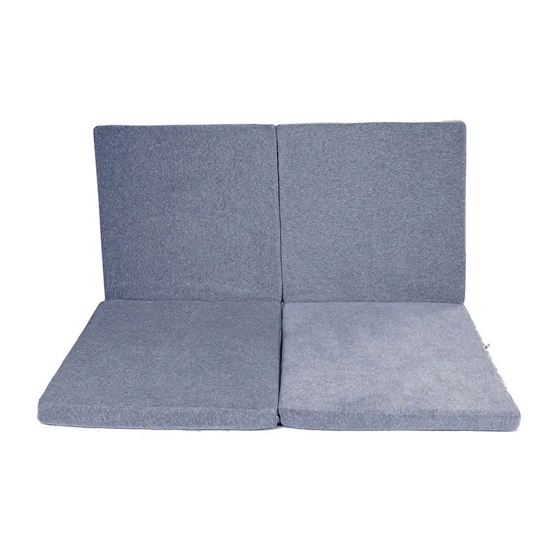 Tapis de jeu carré Bleu 120x120cm - 0m+-2