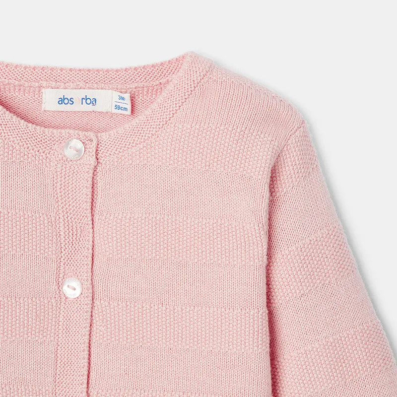 Gilet bouton pression Mixte - Rose Litchi-2