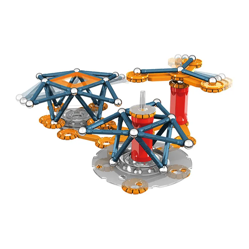 Jeu de construction magnét. Mechanics 86pcs - 5+-3