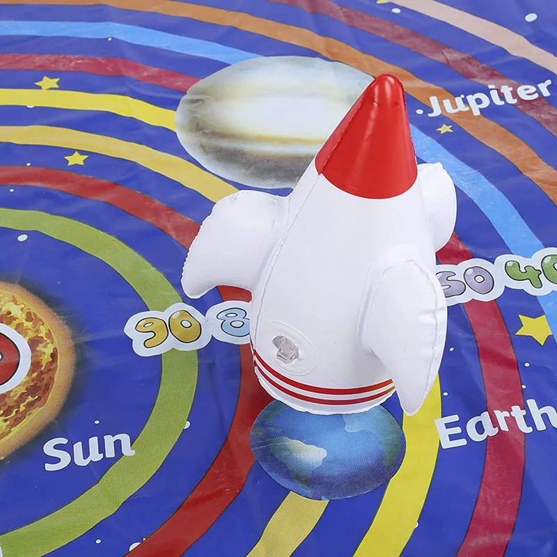 Jeu de cible gonflable Fusée spatiale - 36m+-2
