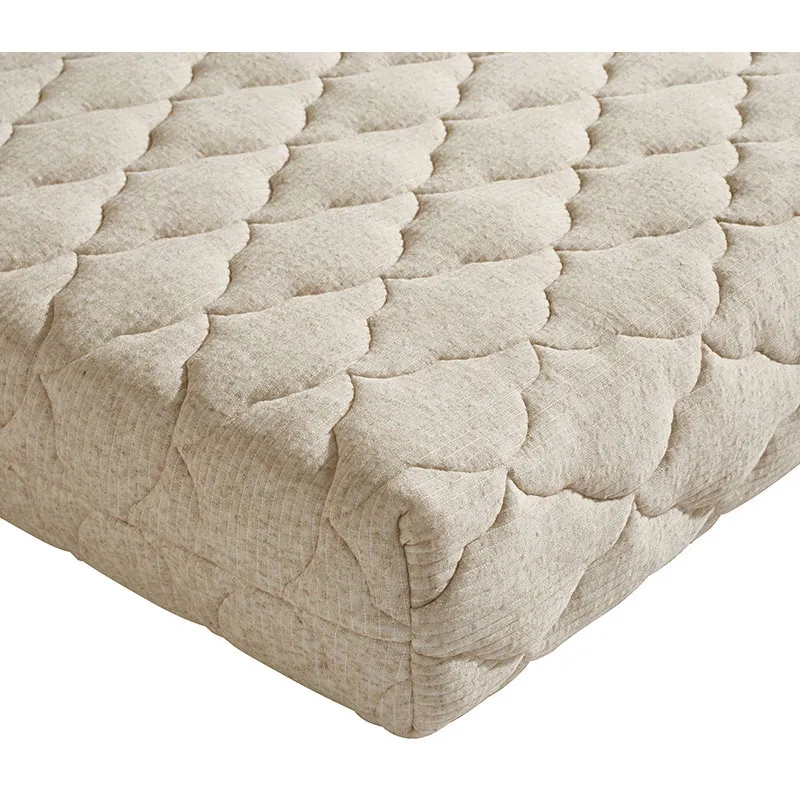 Matelas Coco Nut révers. déhoussable Beige ép. 12cm + Valisette de transport Offerte-6
