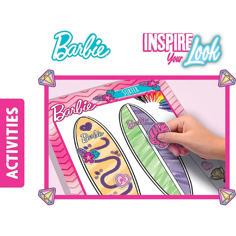 Carnet de dessin Barbie - 5+-5