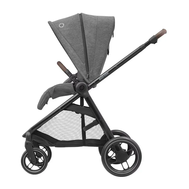 Trio Poussette Compacte Street + Cosi Cabriofix sans base + Nacelle Oria + Adaptateurs Grey - 0m+-2