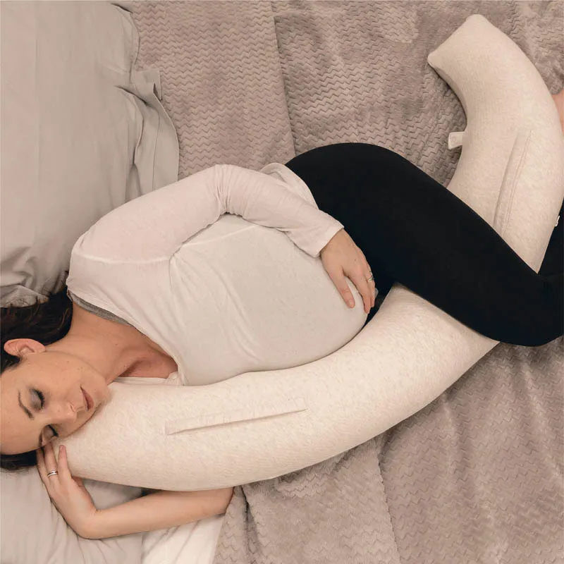 Coussin multifonction 4en1 Soft Nova Beige - 85x50x22cm-9