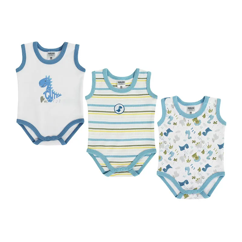 3 Bodies ML Multipack - Bleu-0