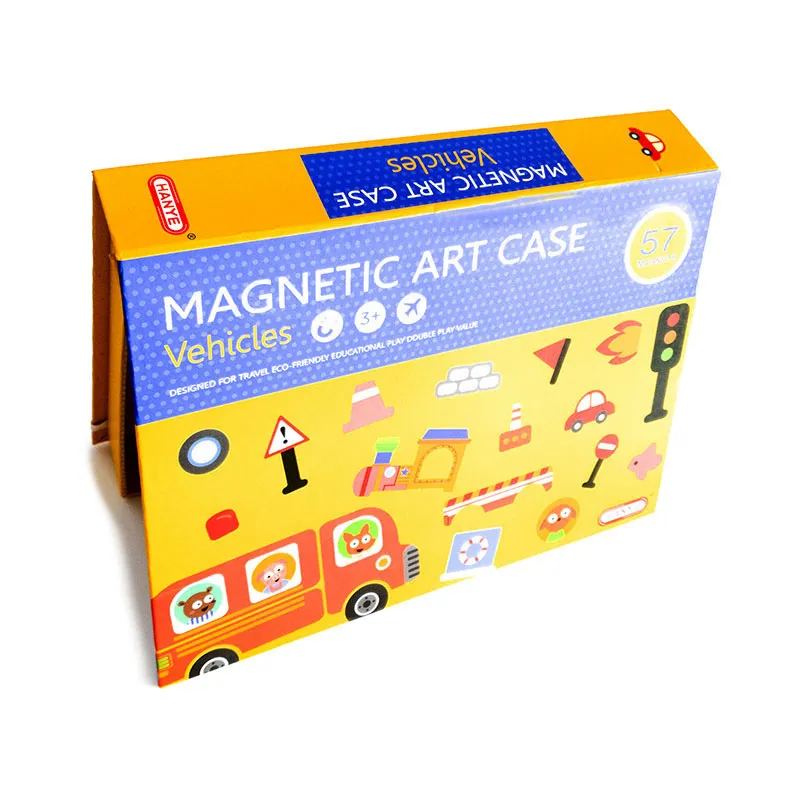 Puzzle magnétique Véhicules 57pcs - 36m+-2