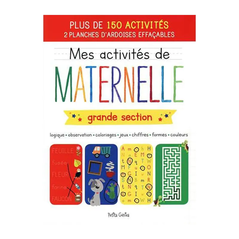 Mes activités de maternelle Grande section - 5+-1