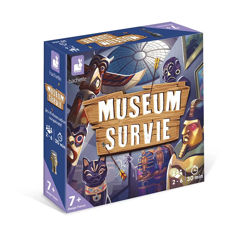 Jeu de rapidité & stratégie Museum Survie - 7+-3