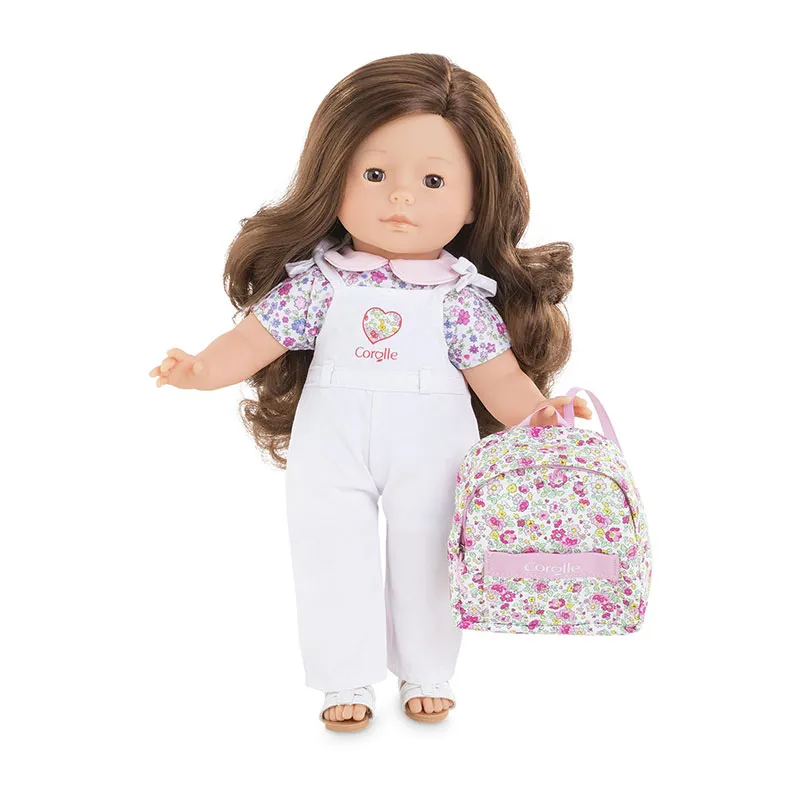 Salopette blanche poupée ma Corolle 36cm - 4+-3