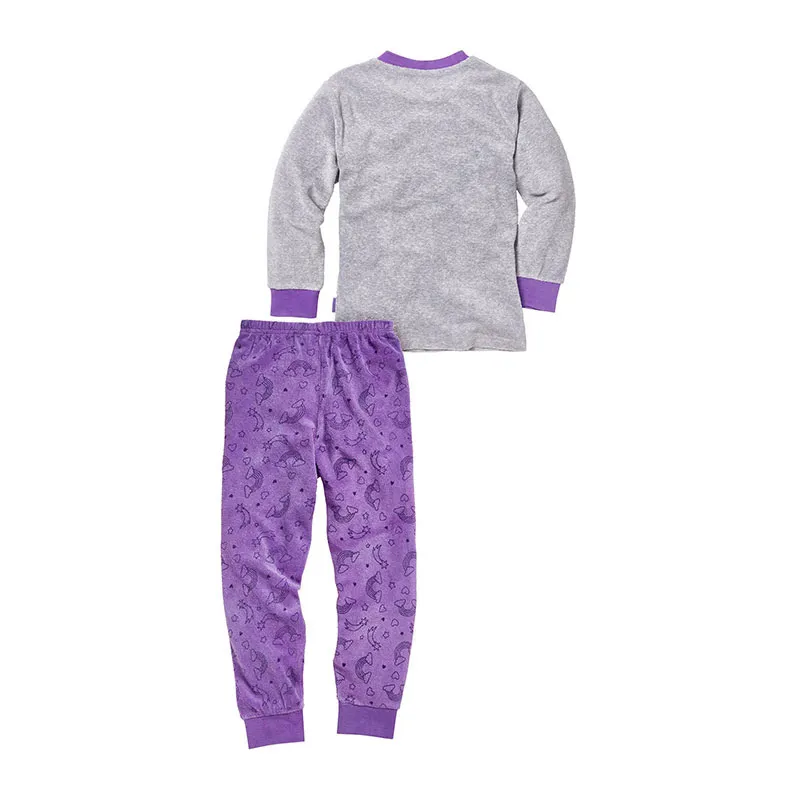 Pyjama 2pcs. Licorne - Lilas-1