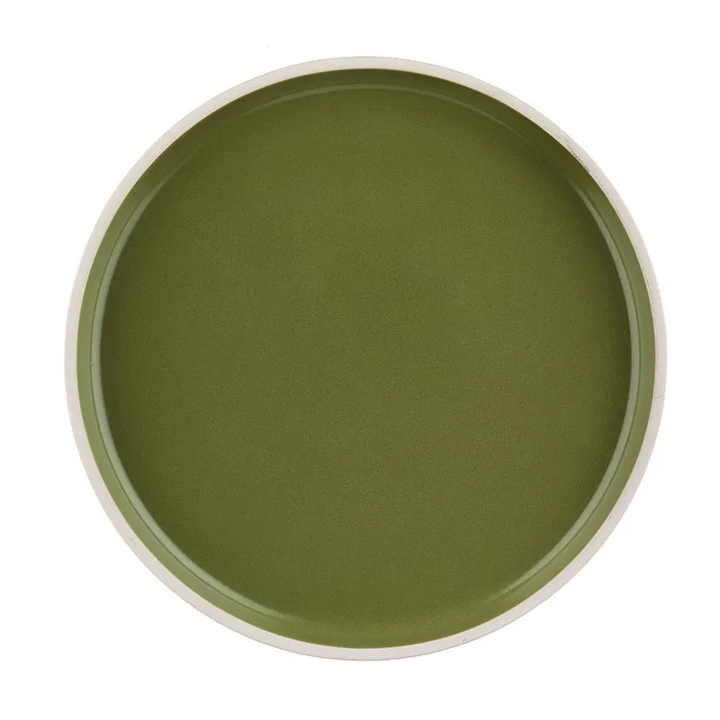 4 Assiettes Origin Argile - Ø20,5cm - BJöRN-1