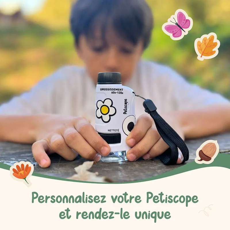 1 Petiscope + Autocollants + Manuel + Cadeau mystère - 4+-20