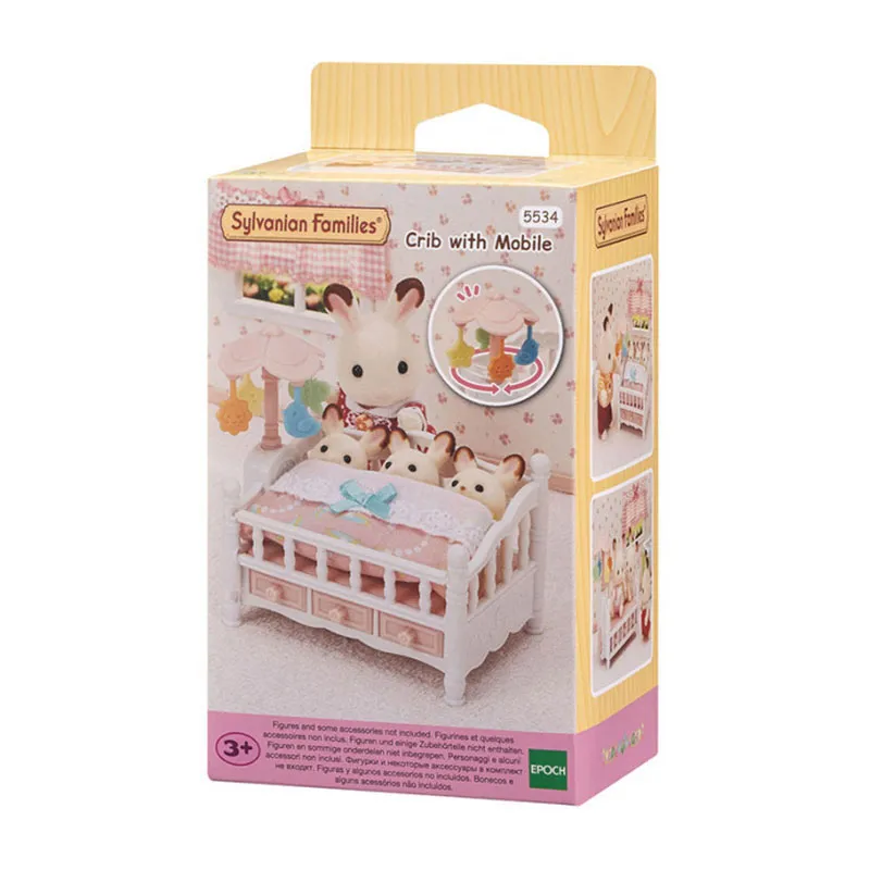 Lit bébé & mobile - 8pcs-6