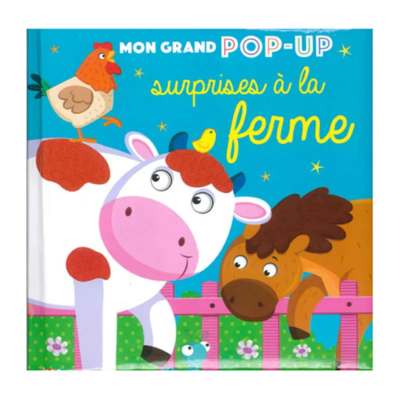 Livre à volets + Pop-up Ferme - 3+-2