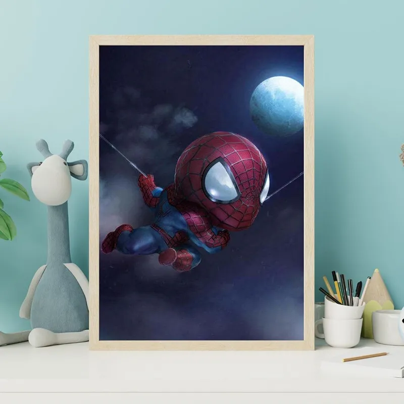 Toile mini Spiderman - 50x70cm-0