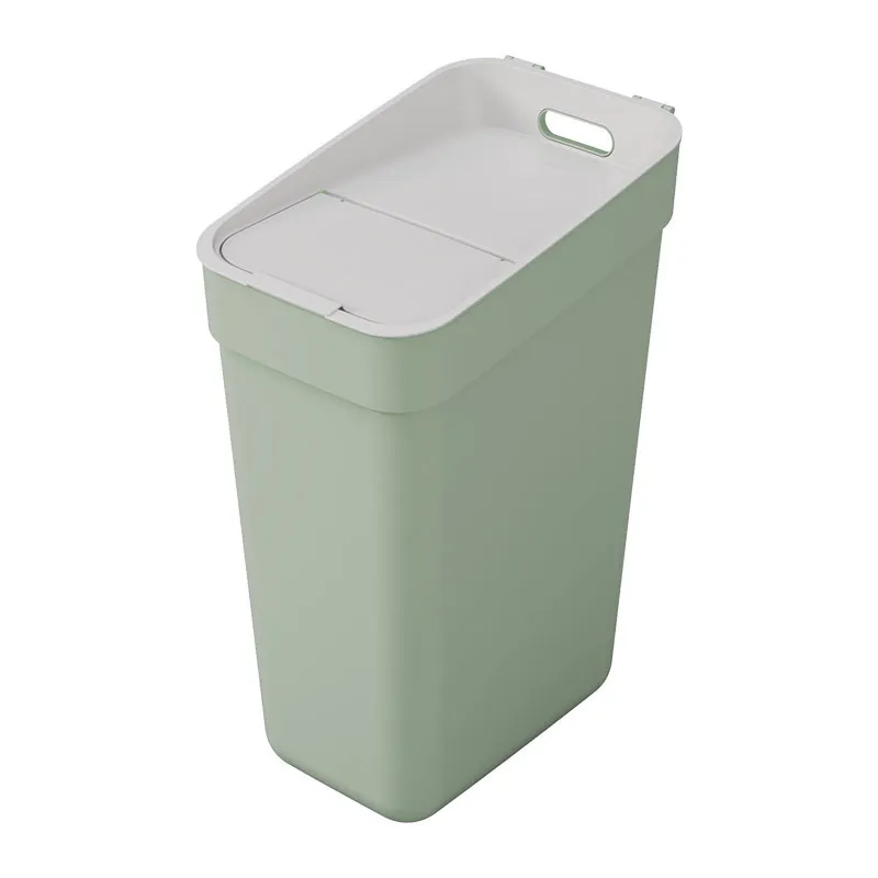 Poubelle Ready to Collect recyclé Vert menthe - 30L-1