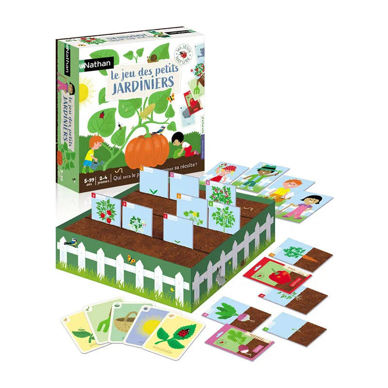 Jeu de société Le jeu des petits jardiniers 114pcs - 5+-0