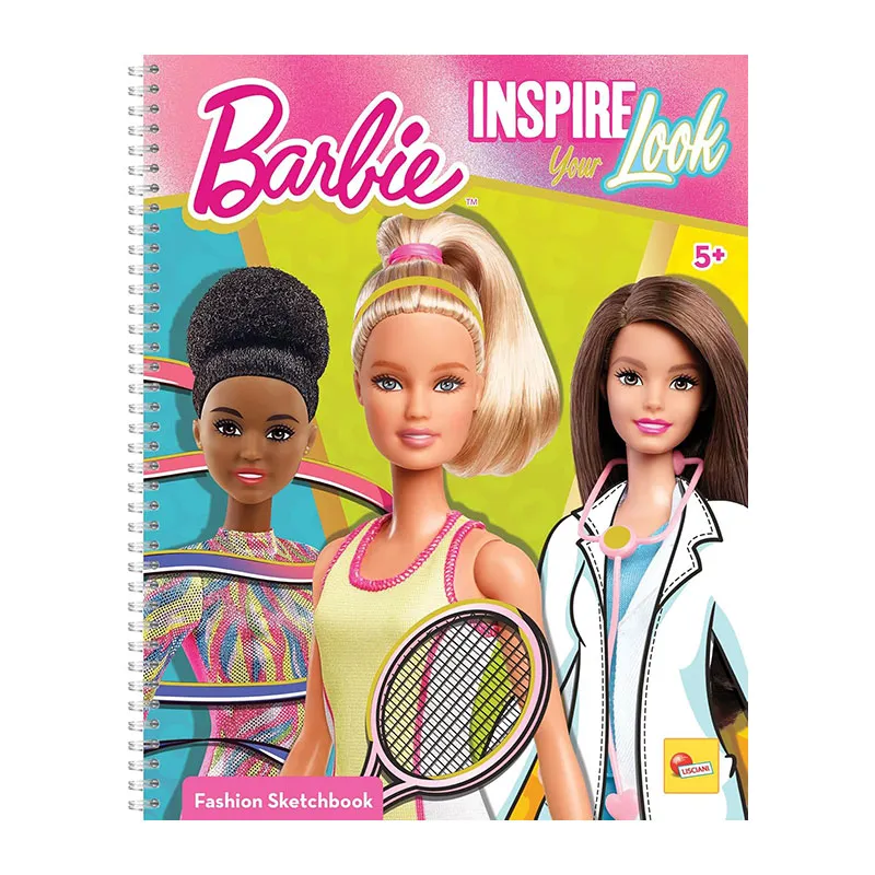 Carnet de dessin Barbie - 5+-0