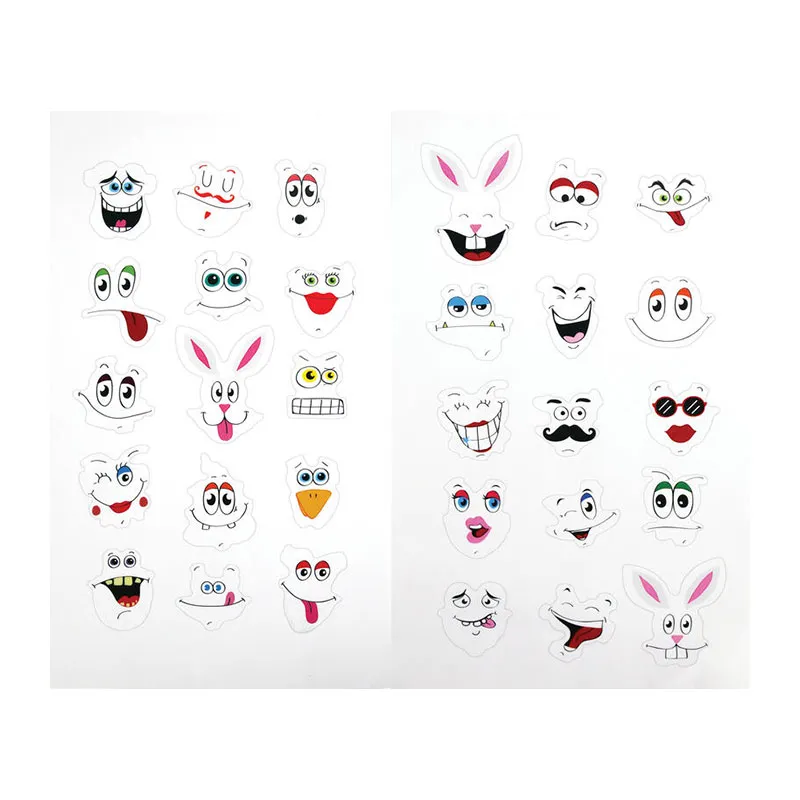 Stickers & Gommettes Visages - 716pcs-1
