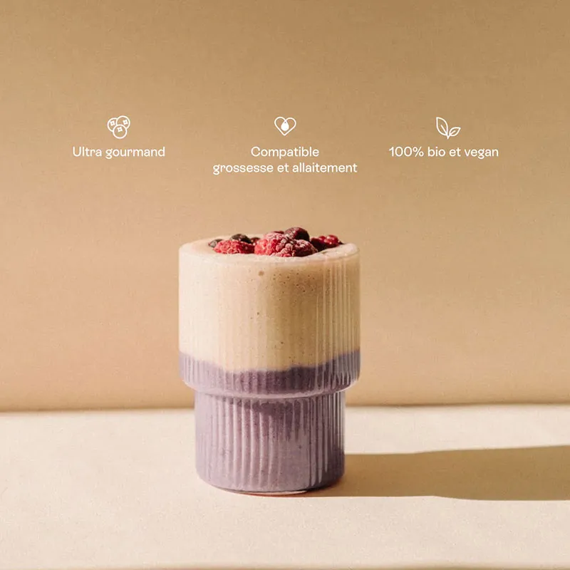 Poudre Protéines Végétales BIO Purple Power - 30 doses/264g-1