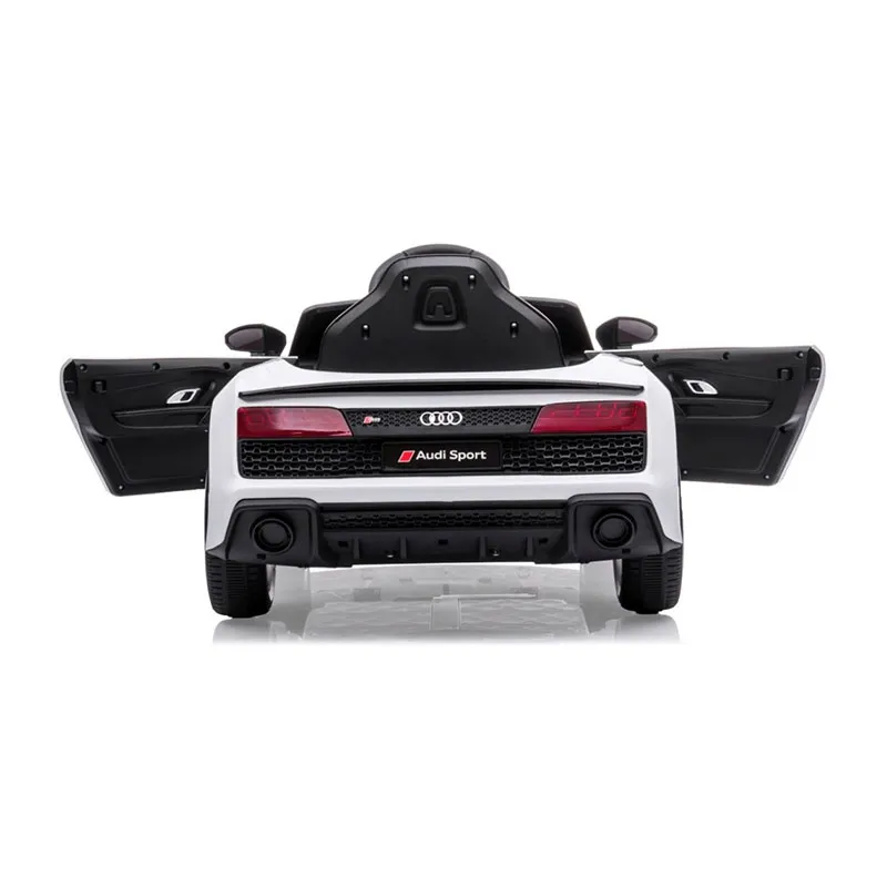Voiture à batterie Audi R8 Spyder Blanc  - 36m+-9