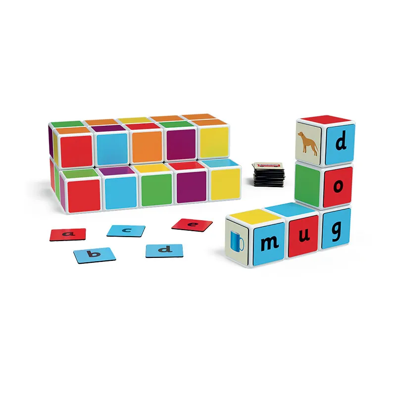 Jeu d'apprentissage magnét. Word Building 175pcs - 3+-7