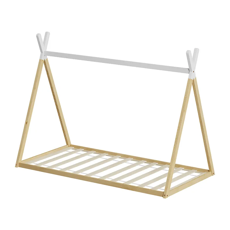 Lit Tipi Indie Blanc/Bois-1