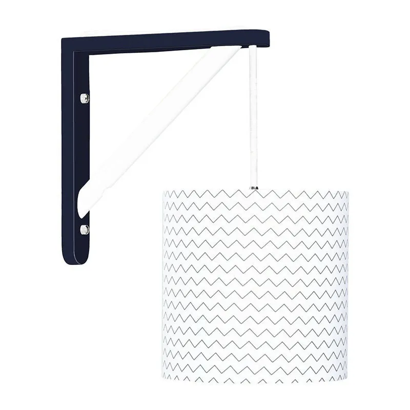 Applique murale lumineuse Hello Textile - ø20cm-0