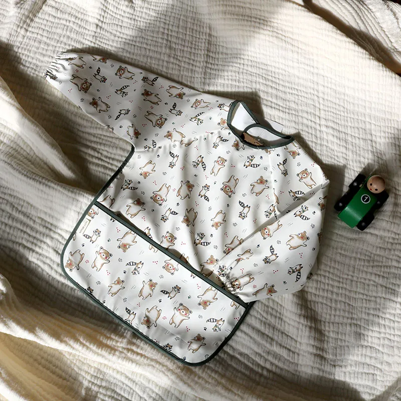 Bavoir à manches layette Meilleur Copain - Multicolore-3