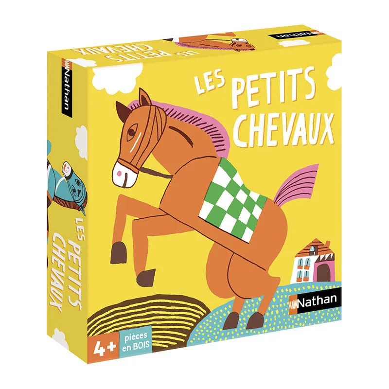 Jeu de petits chevaux 14pcs - 4+-1