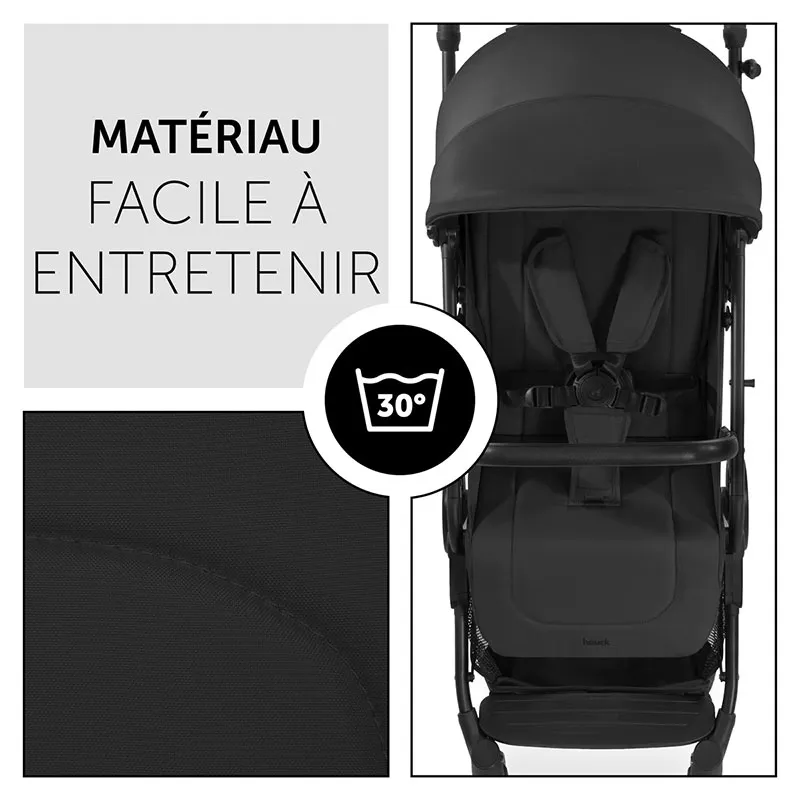 Poussette Compacte Travel N Care Black - 0m+-18