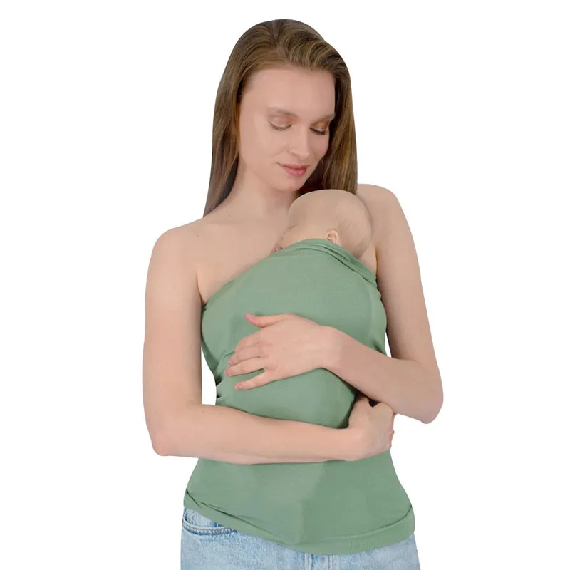 Bandeau peau à peau Vert - TU-0