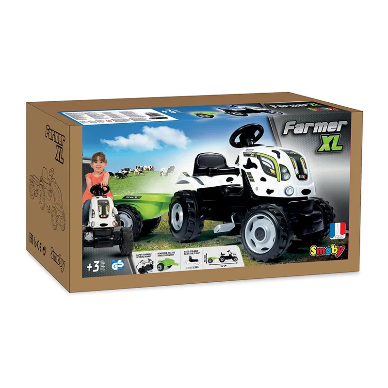 Tracteur Farmer XL Vache + Remorque - 36m+-7