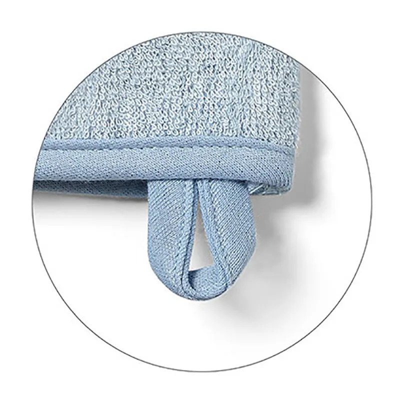 Gant de toilette Bambou - Bleu-2