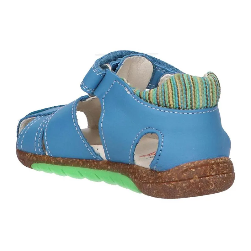 Sandales scratch Rivet - Bleu-4