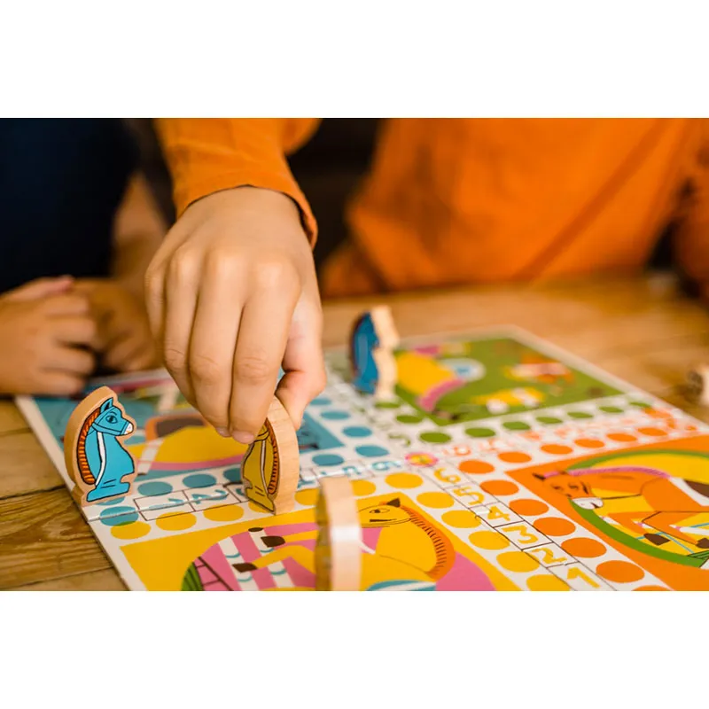 Jeu de petits chevaux 14pcs - 4+-3