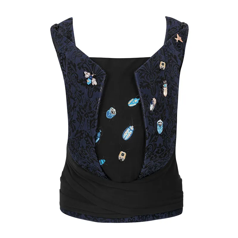 Porte-bébé Yema Tie Jewels of Nature Dark Blue - 0m+-0