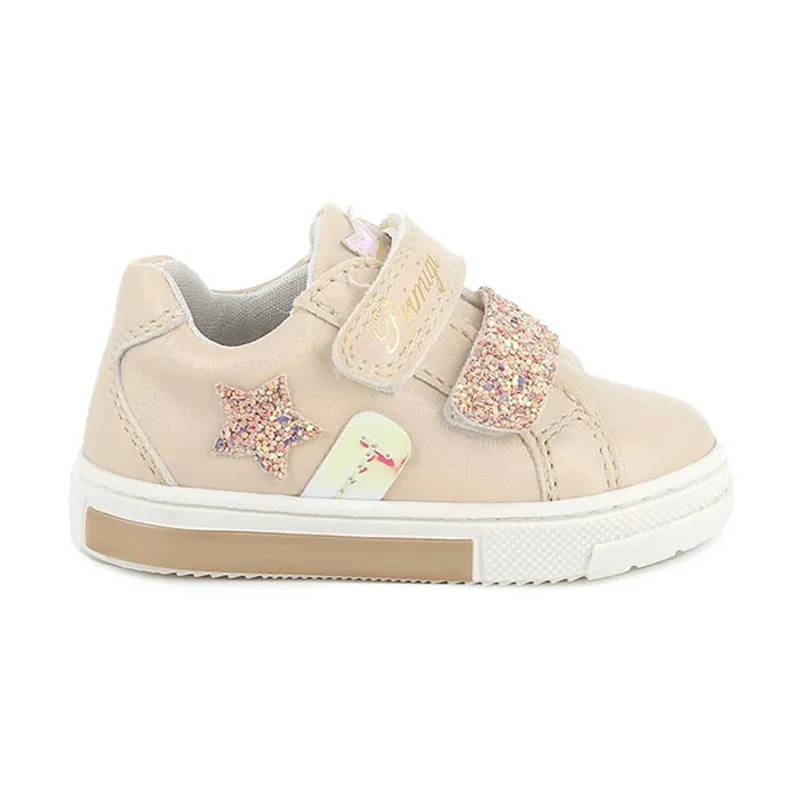 Baskets Baby Glitter Star - Pêche-0